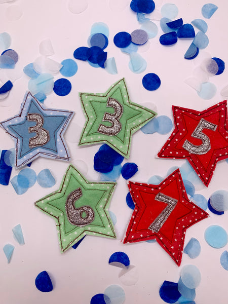 Mint Green Birthday Crown with Changeable Numbers