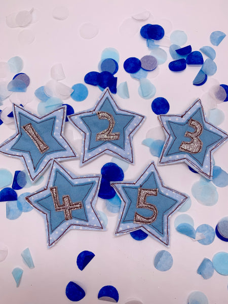 Mint Green Birthday Crown with Changeable Numbers