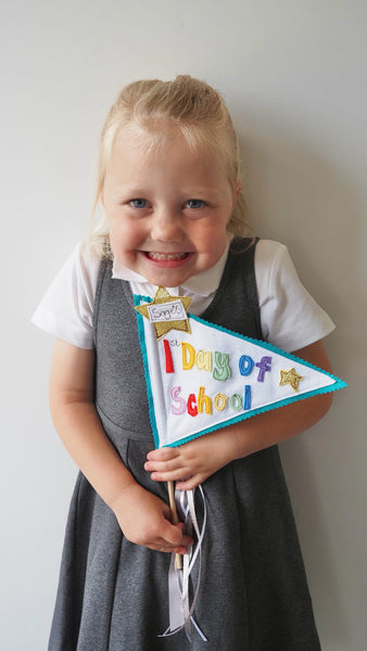 First Day of School Flag