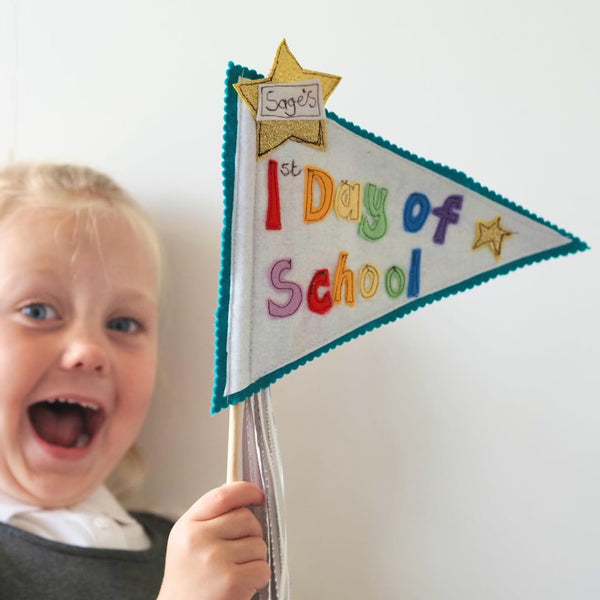 First Day of School Flag
