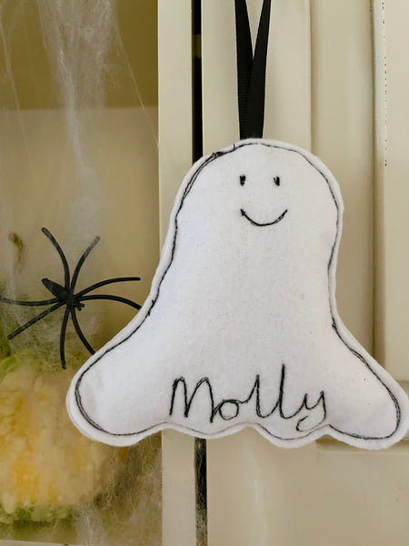 Personalised Halloween Basket Tag