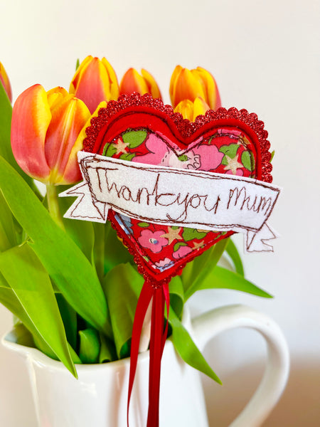 Liberty Mother's Day Heart Wands