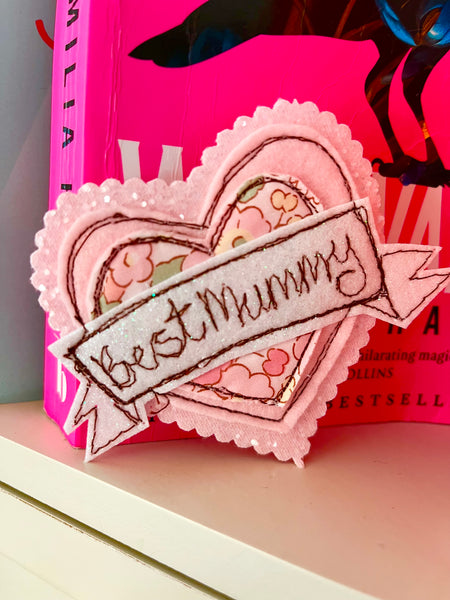 Liberty Mother's Day Heart Badges