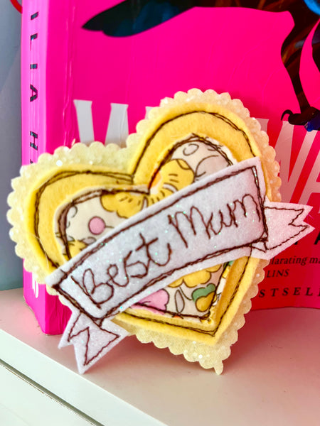 Liberty Mother's Day Heart Badges