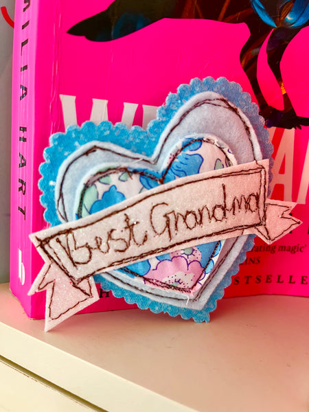 Liberty Mother's Day Heart Badges