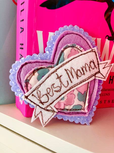 Liberty Mother's Day Heart Badges