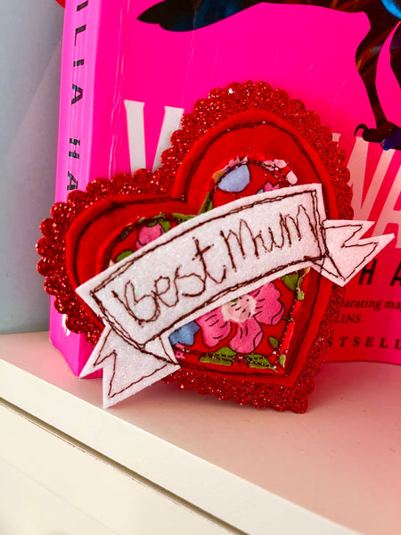Liberty Mother's Day Heart Badges