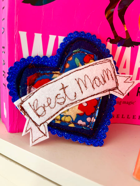 Liberty Mother's Day Heart Badges