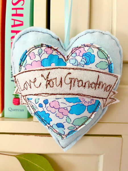 Liberty Mother's Day Hanging Hearts