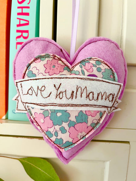 Liberty Mother's Day Hanging Hearts