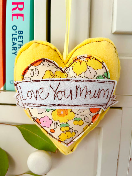 Liberty Mother's Day Hanging Hearts