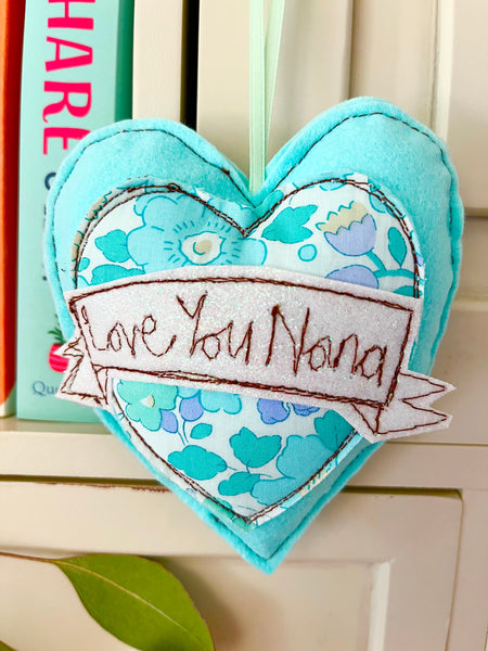 Liberty Mother's Day Hanging Hearts