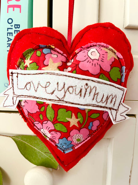 Liberty Mother's Day Hanging Hearts