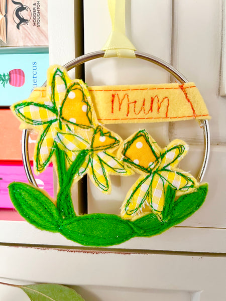 Mini Mother's Day Hoop