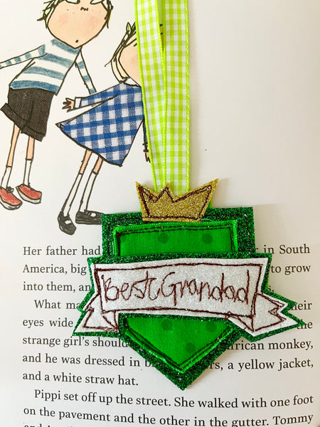 Green Father's Day Medal