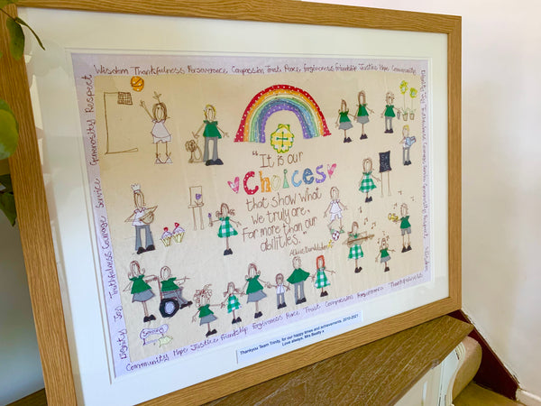 Large Teacher Leaving Pictures