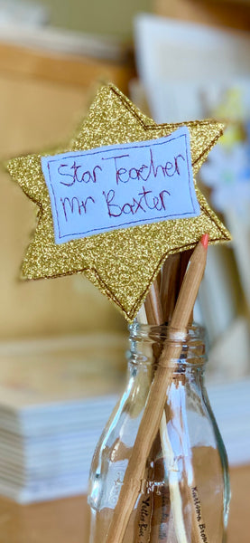 Teacher Pencil Pot Toppers