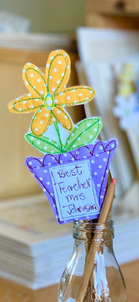 Teacher Pencil Pot Toppers