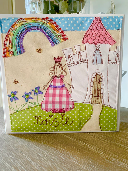 Princess and Castle keepsake box