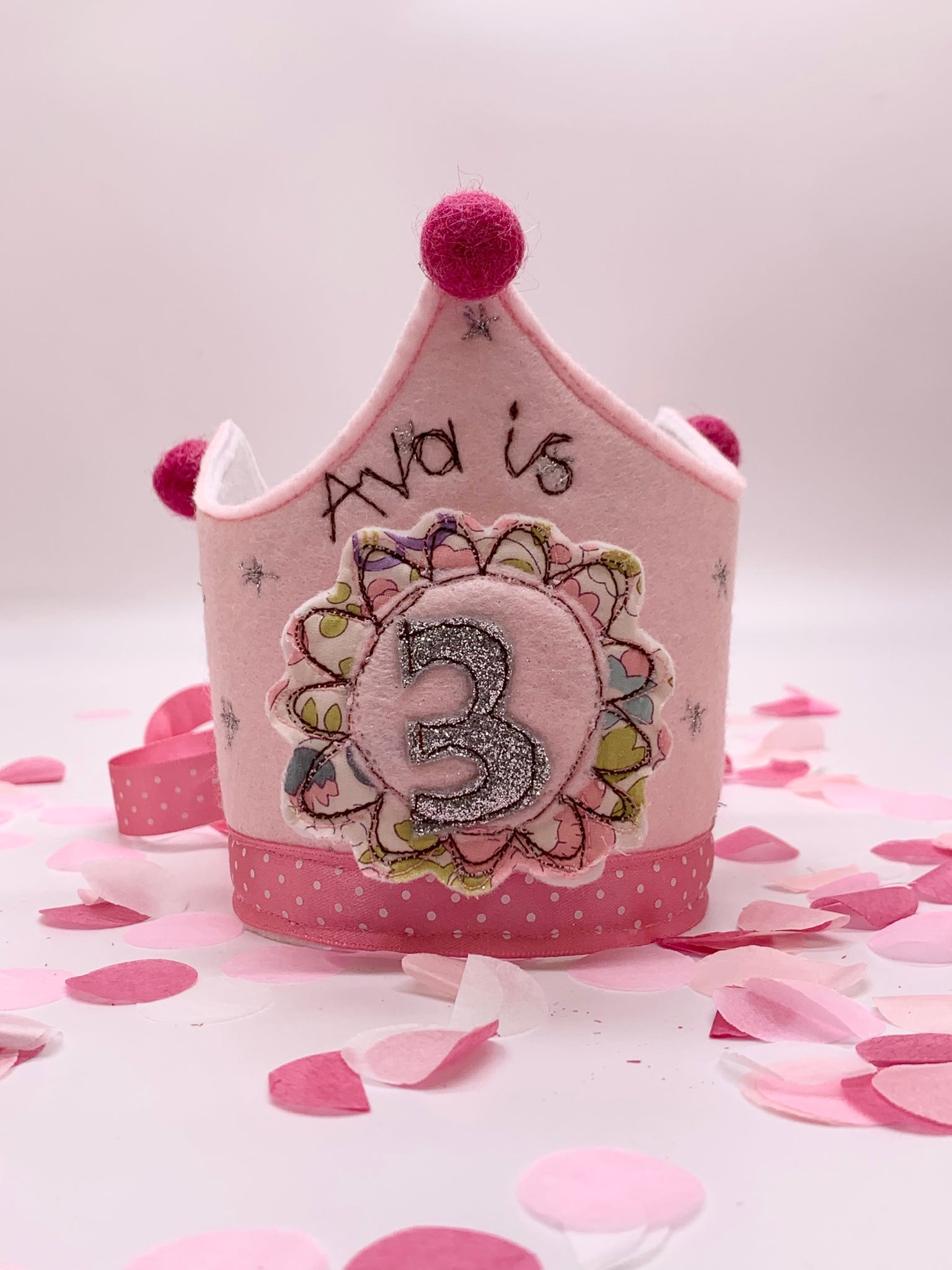 Girl Age Fixed Number Birthday Crown