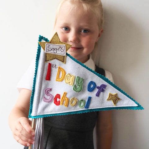 First Day of School Flag