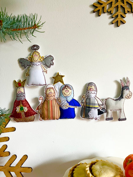 Christmas Nativity, The full set