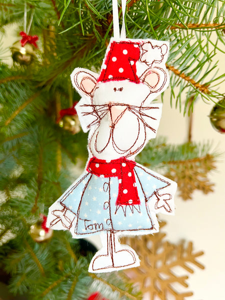 Christmas Mice Decorations