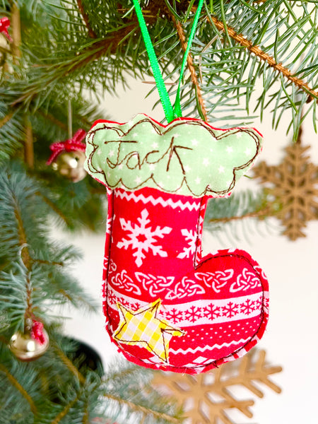 Padded Christmas Decorations