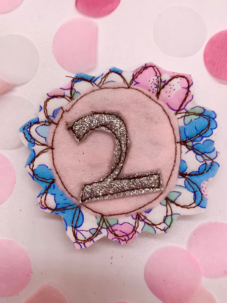 Extra Number Badge for Birthday Crown