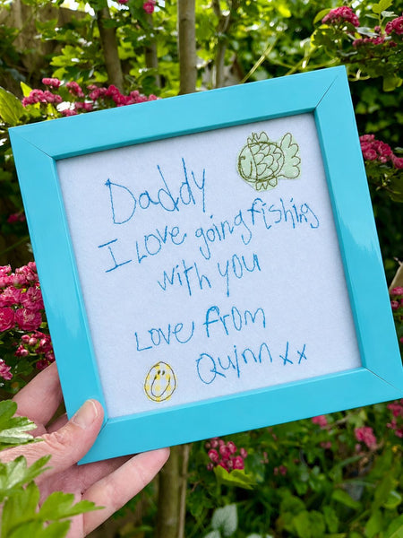 Personalised Child's Handwriting Picture