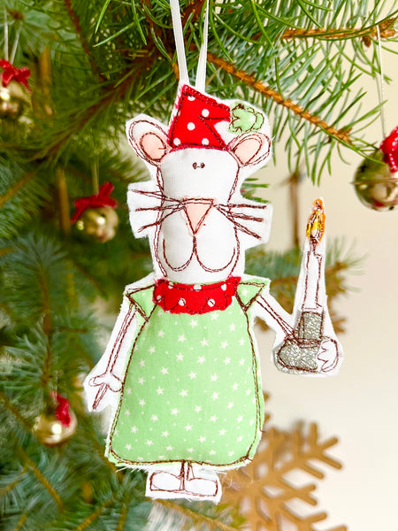 Christmas Mice Decorations