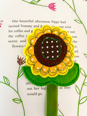 Sunflower Bookmark