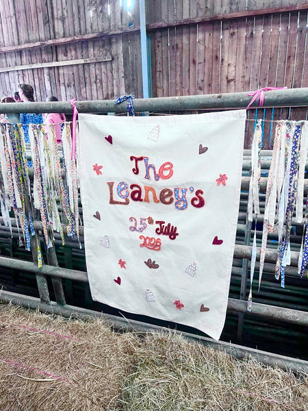 Personalised Wedding Banner