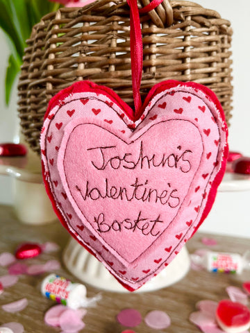 Valentine Basket Heart