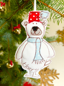 Padded Christmas Decorations