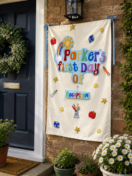 First Day of School Big Banner with changeable School Years