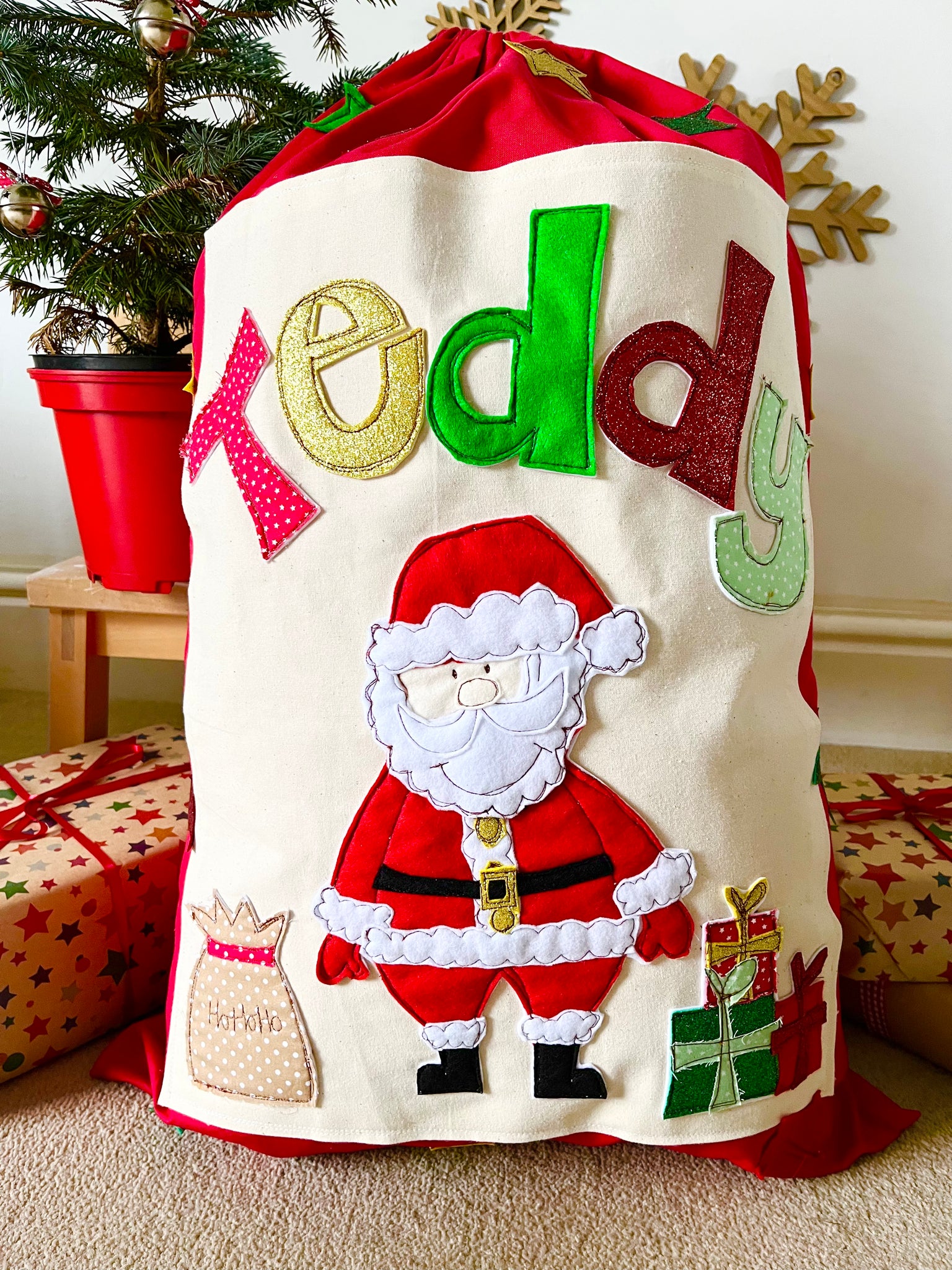 Father Christmas Santa Sack