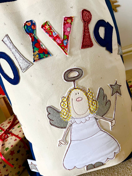 Angel Santa Sack