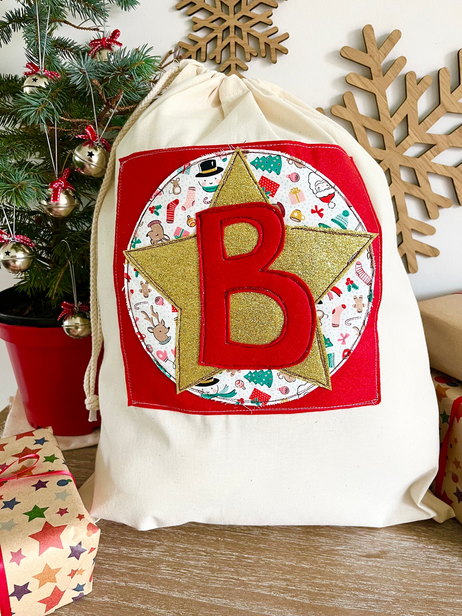 The Initial Santa Sack