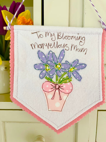 Mum,Nan Blooming Marvellous Banner