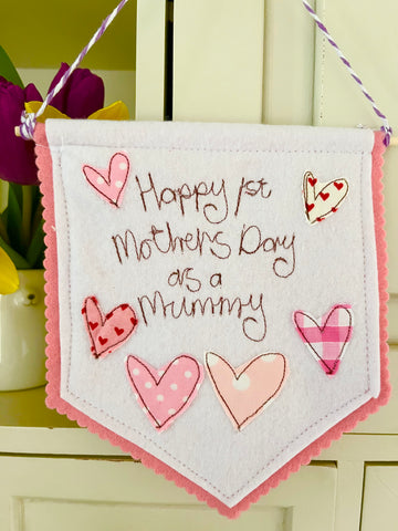 Happy 1st Mother’s Day Banner