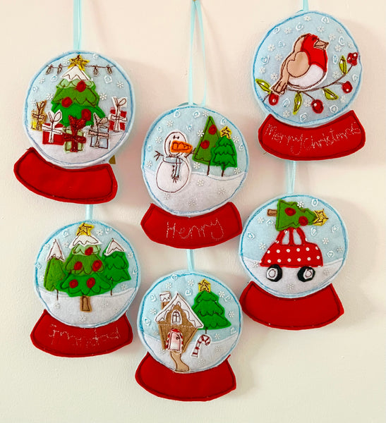 Car and Tree Snow Globe Decoration