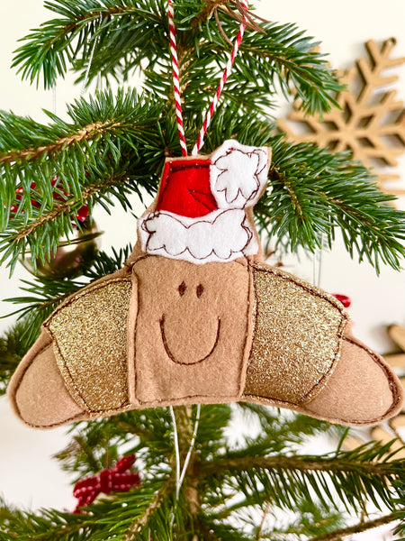 Christmas Croissant Decoration