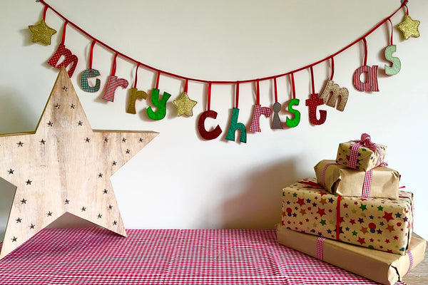 NEW Merry Christmas Bunting