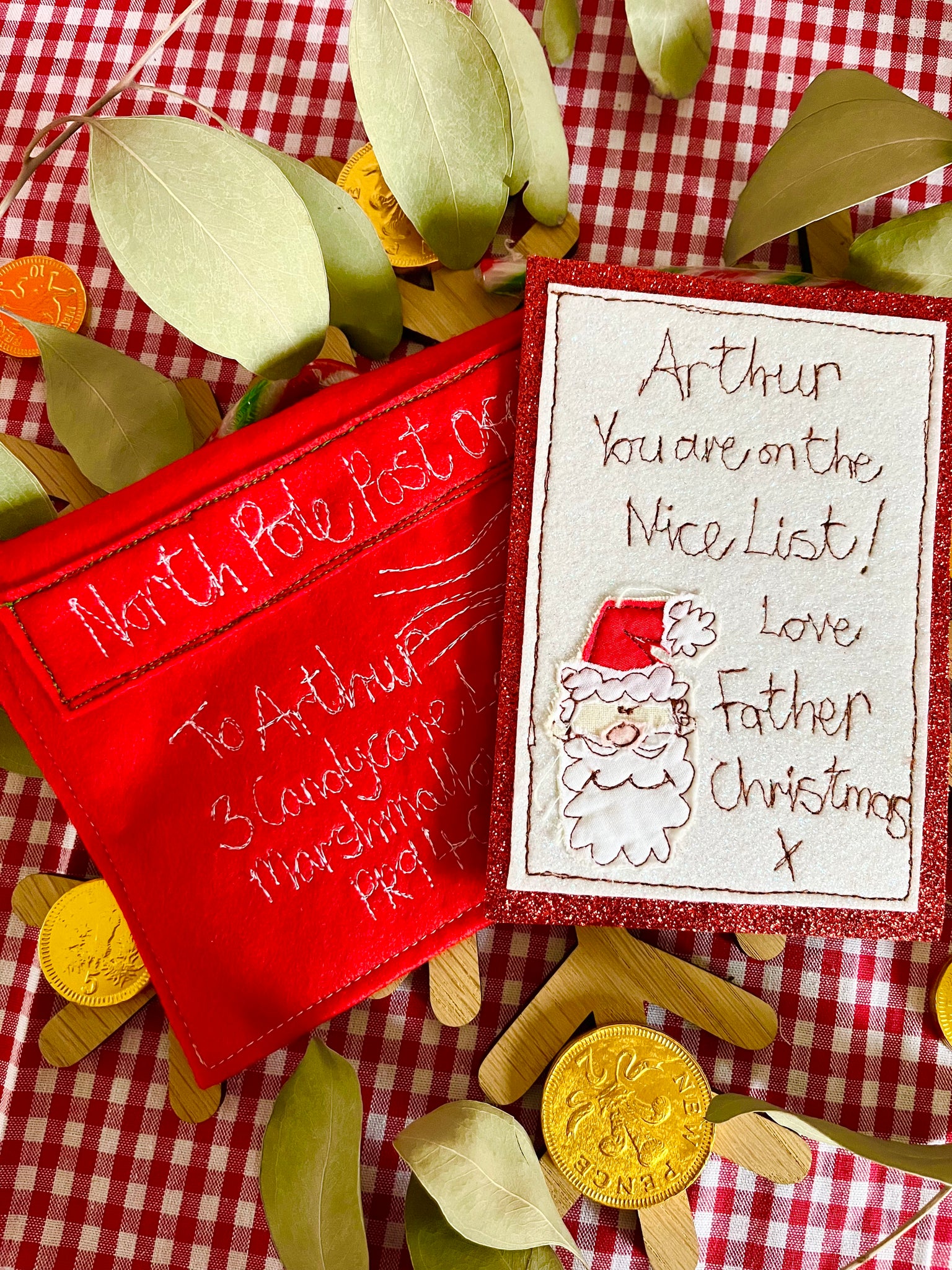 You're on the Nice List Letter