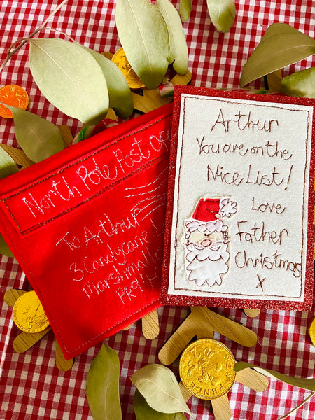 You're on the Nice List Letter