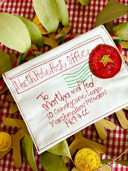 'Thank you for the Treats' Letter and Envelope