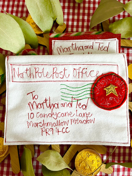 'Thank you for the Treats' Letter and Envelope