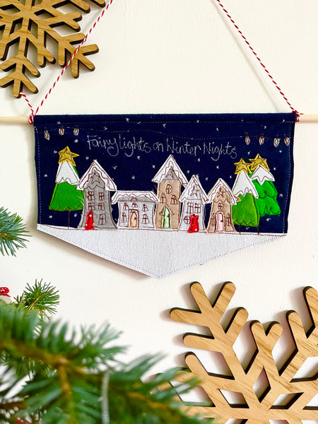 Fairy Lights on Winter Nights Banner