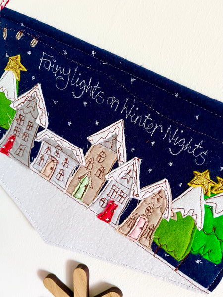 Fairy Lights on Winter Nights Banner
